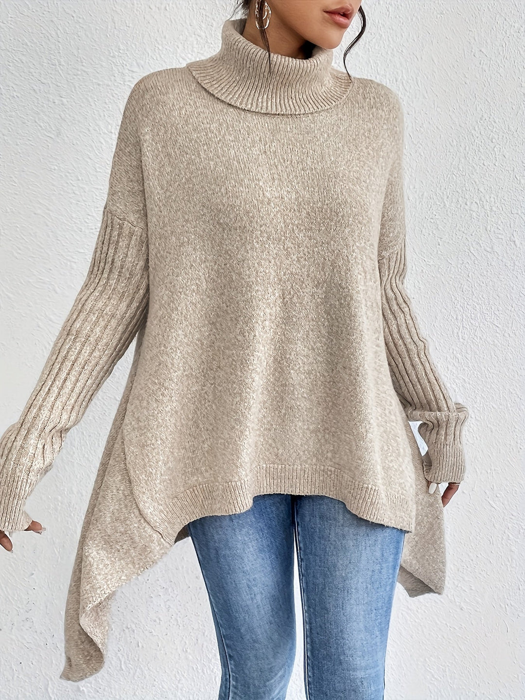 Seraphin | Luxury Knit Turtleneck Pullover 