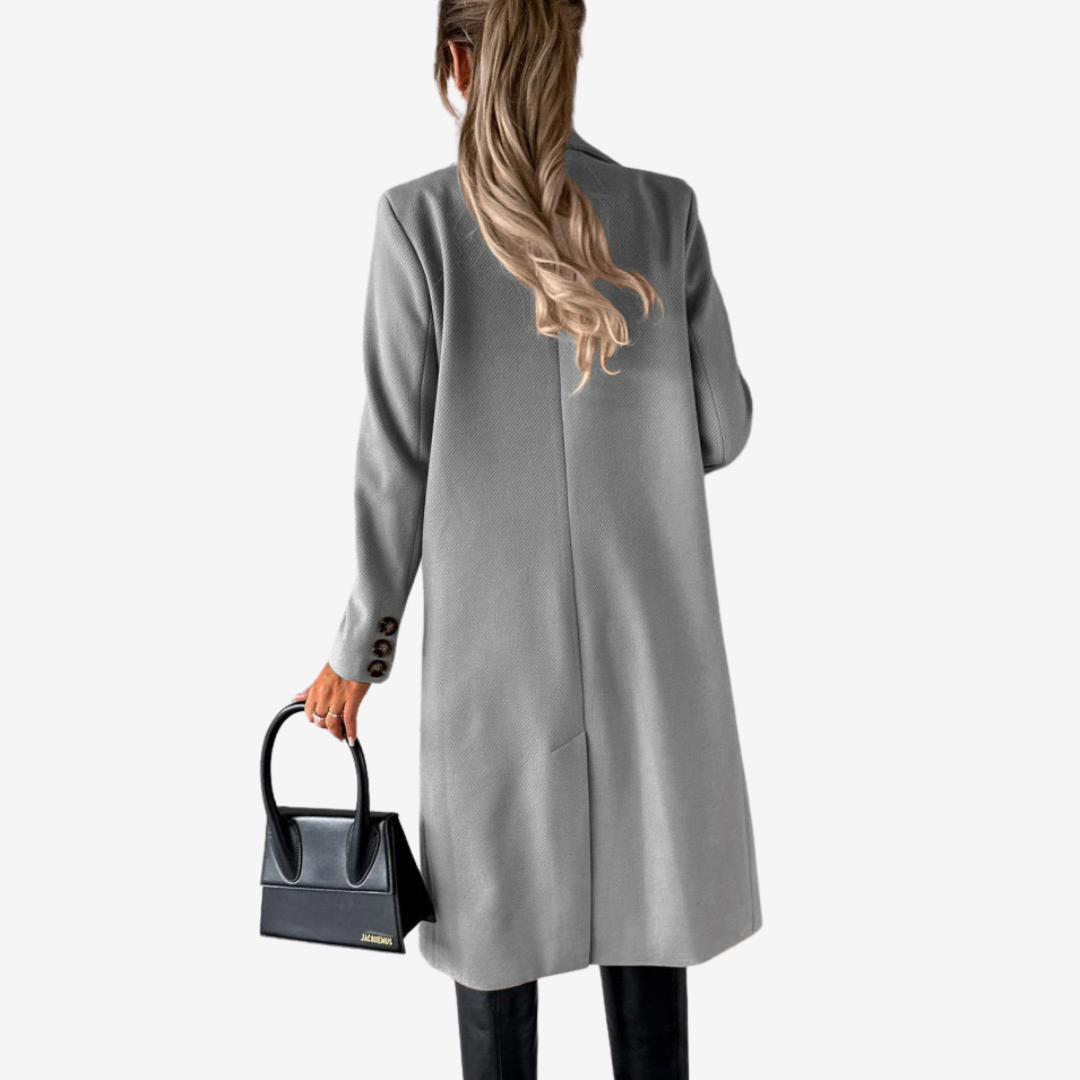 Elara | Long Women's Coat – Timeless - Elegant