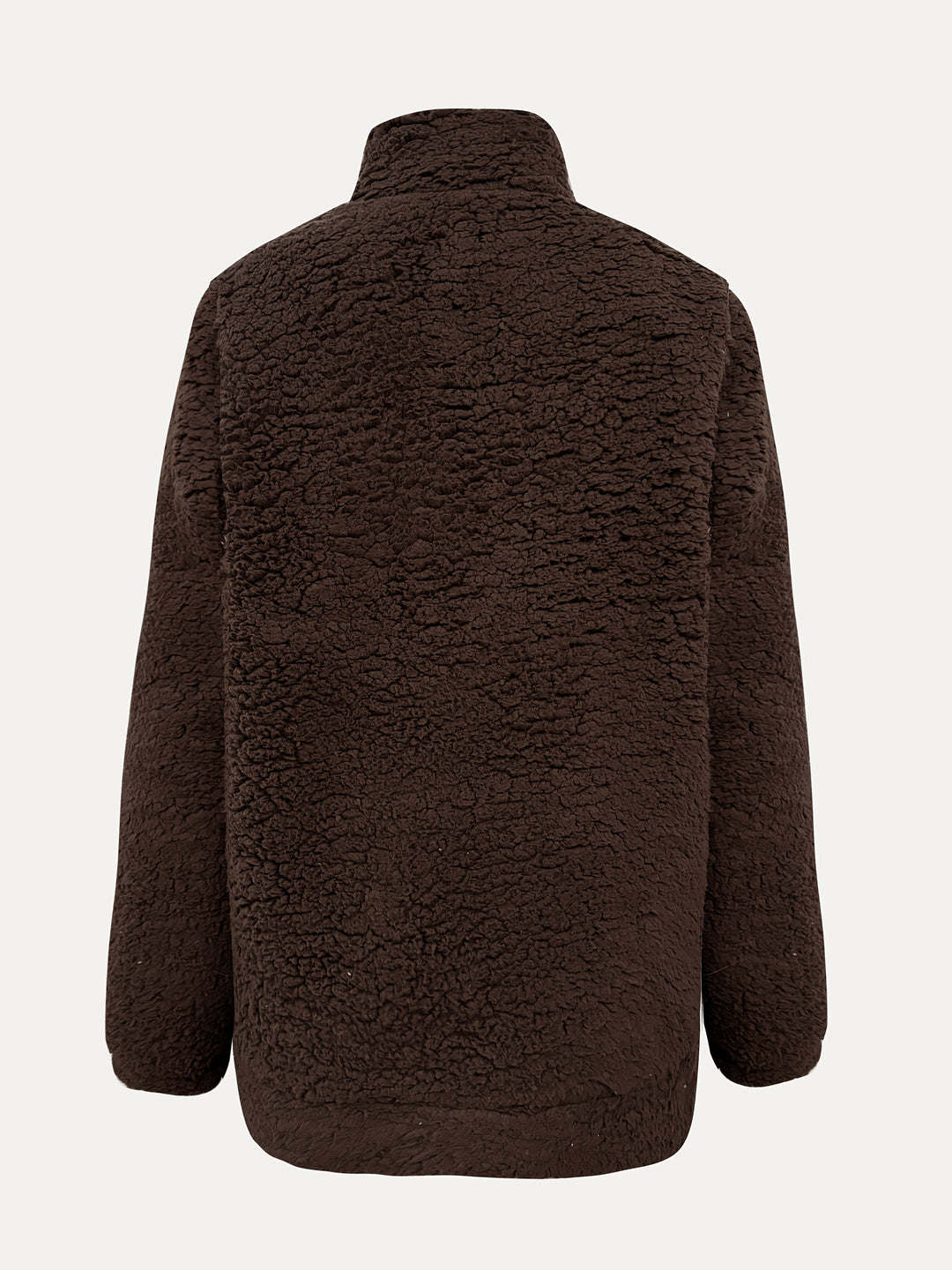 Warm Teddy Coat / Sweater with Zipper