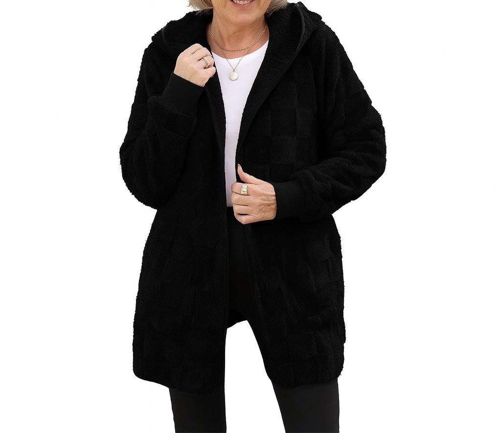 Amarisse | Cozy Fleece Hooded Jacket