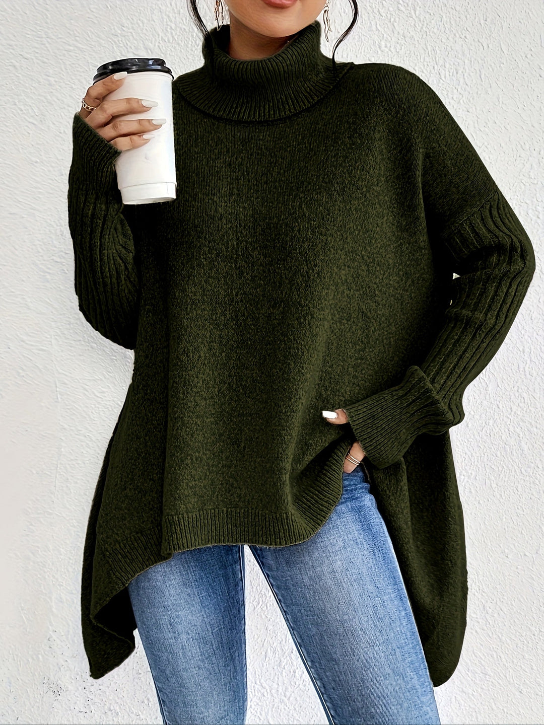 Seraphin | Luxury Knit Turtleneck Pullover 