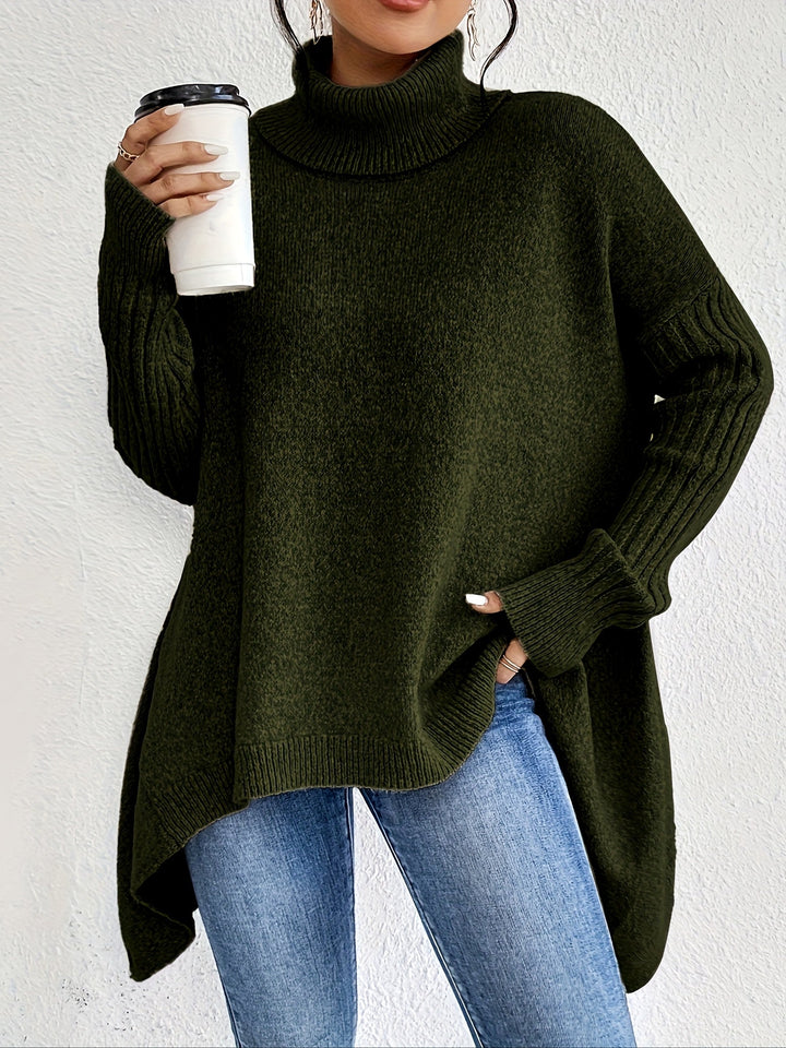 Seraphin | Luxury Knit Turtleneck Pullover 