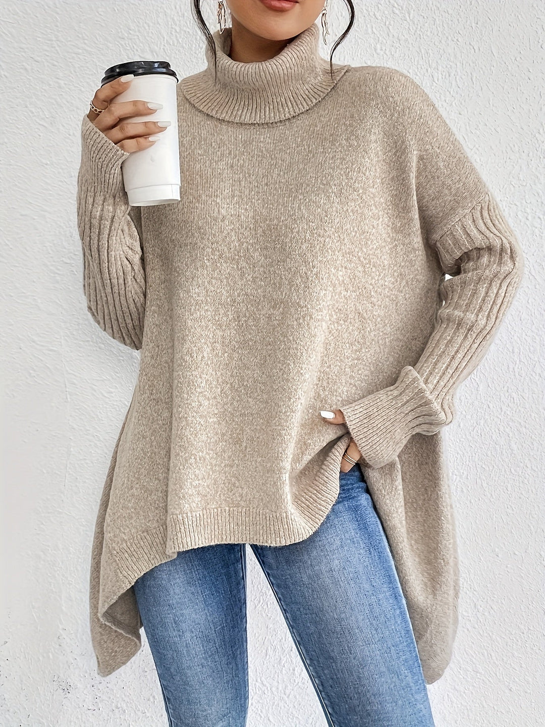 Seraphin | Luxury Knit Turtleneck Pullover 