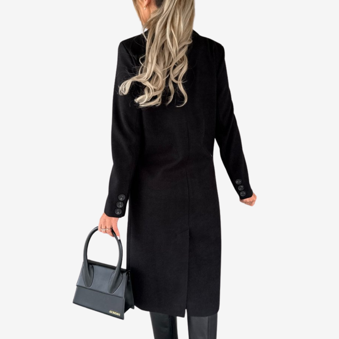 Elara | Long Women's Coat – Timeless - Elegant