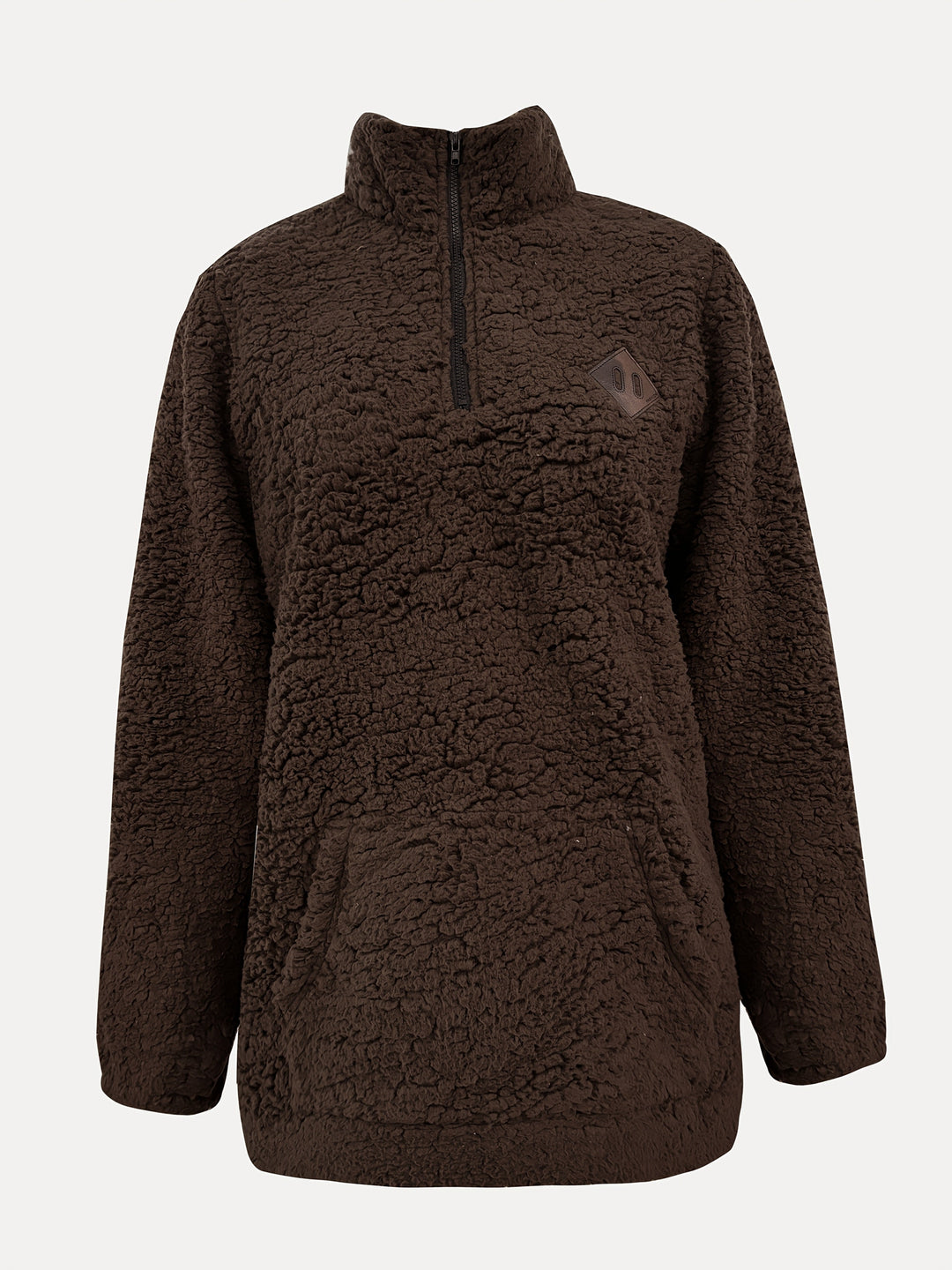 Warm Teddy Coat / Sweater with Zipper