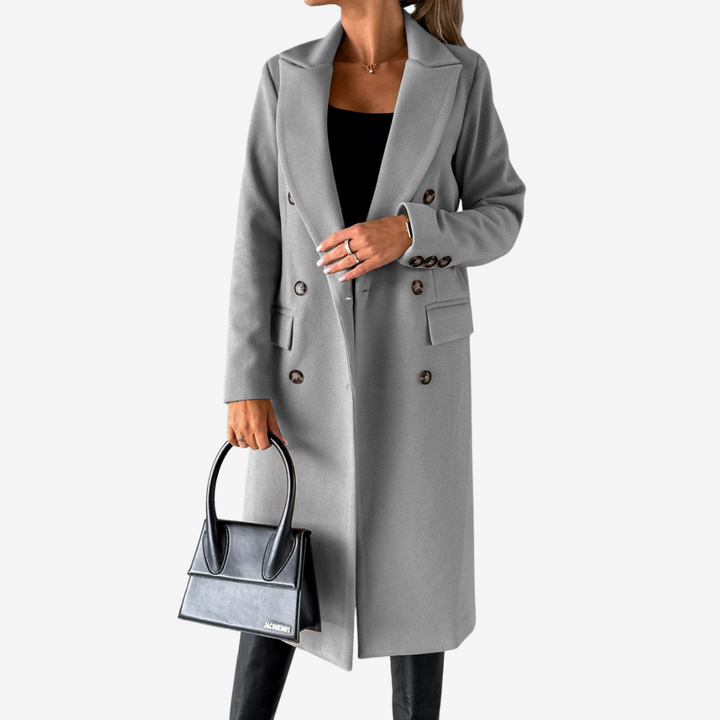 Elara | Long Women's Coat – Timeless - Elegant