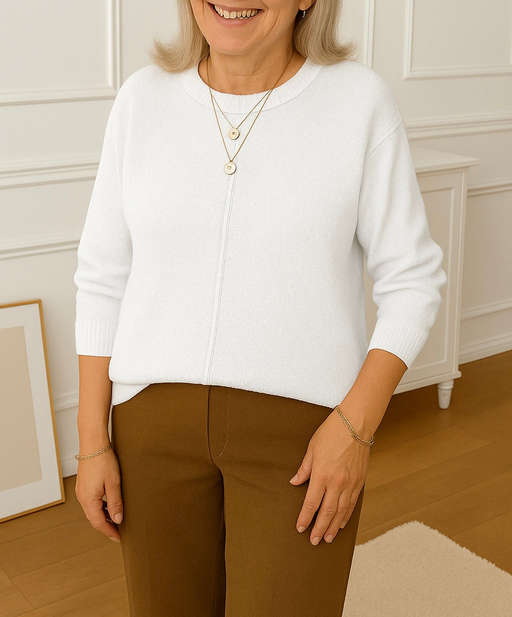 Corinne | Classic Soft Knit Pullover