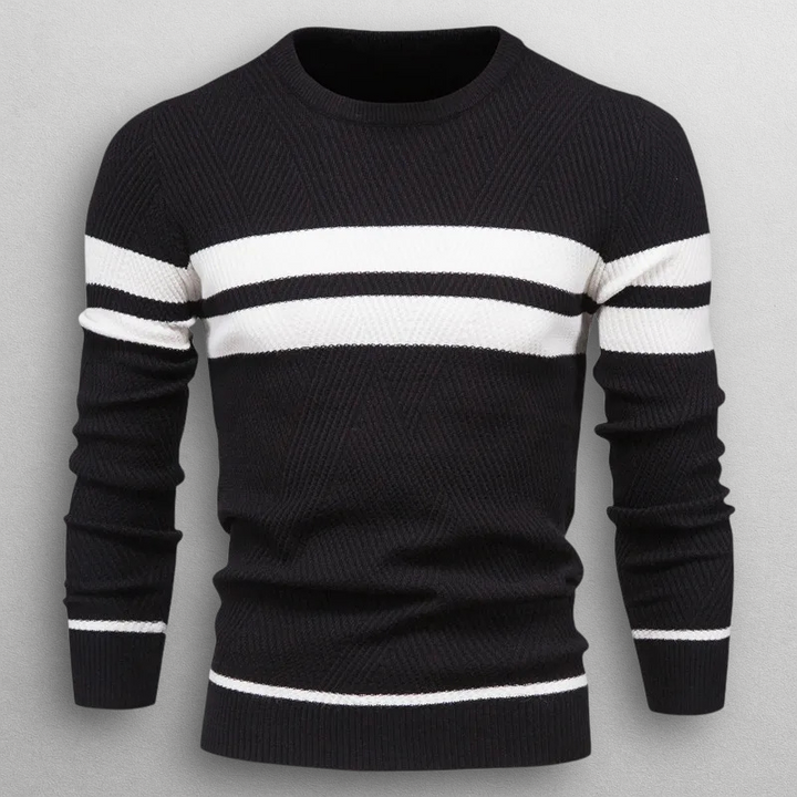 Stylish Striped Sweater – Comfortable Fit