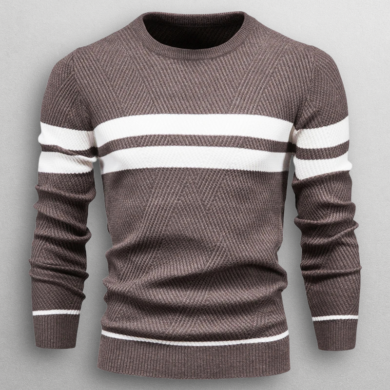 Stylish Striped Sweater – Comfortable Fit