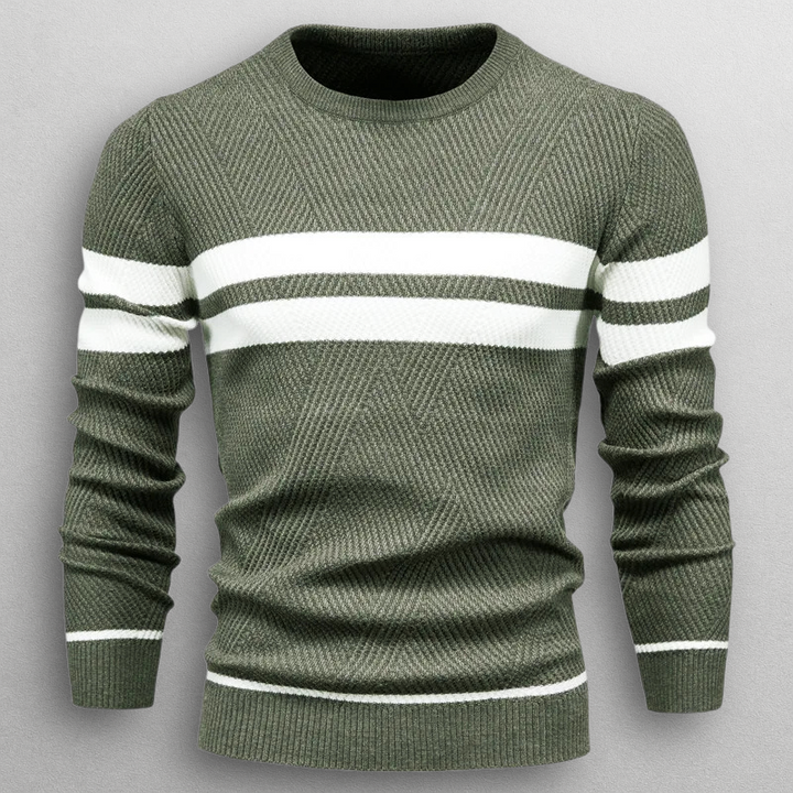 Stylish Striped Sweater – Comfortable Fit