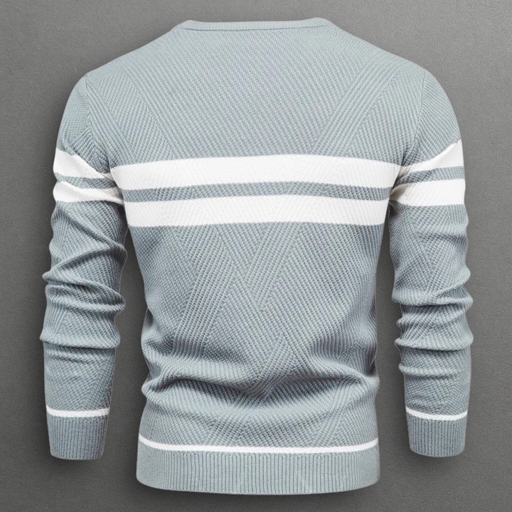 Stylish Striped Sweater – Comfortable Fit