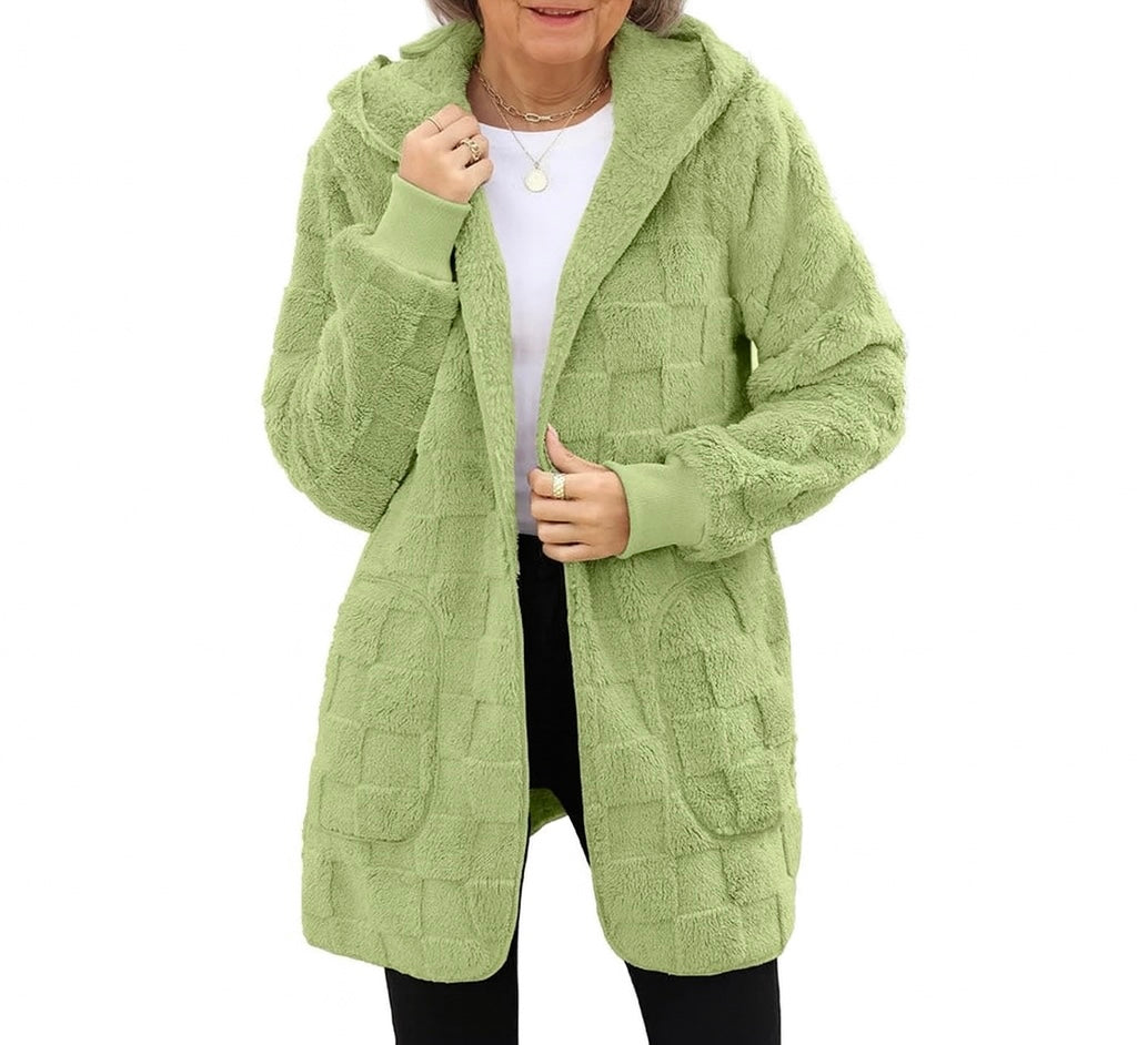 Amarisse | Cozy Fleece Hooded Jacket