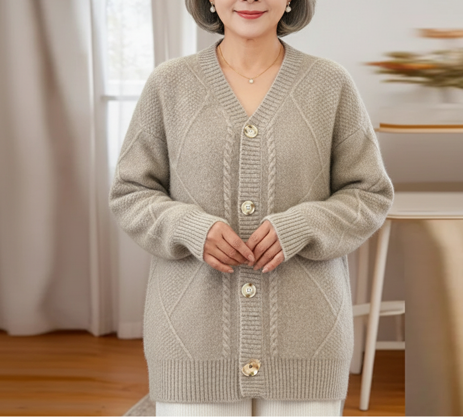 Ardelyne | Cable Knit Cardigan