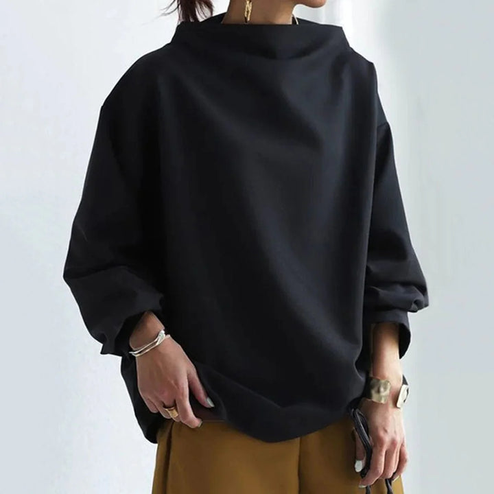 Isolde | Elegant High Neck Pullover 