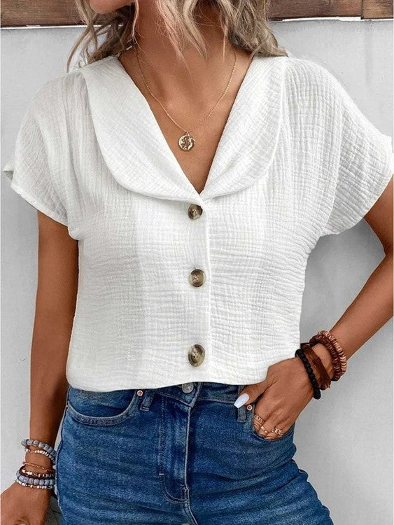Chic Summery Women's Blouse