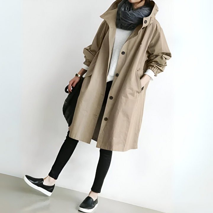 Stylish Women's Trench Coat - Timeless &amp; Elegant 