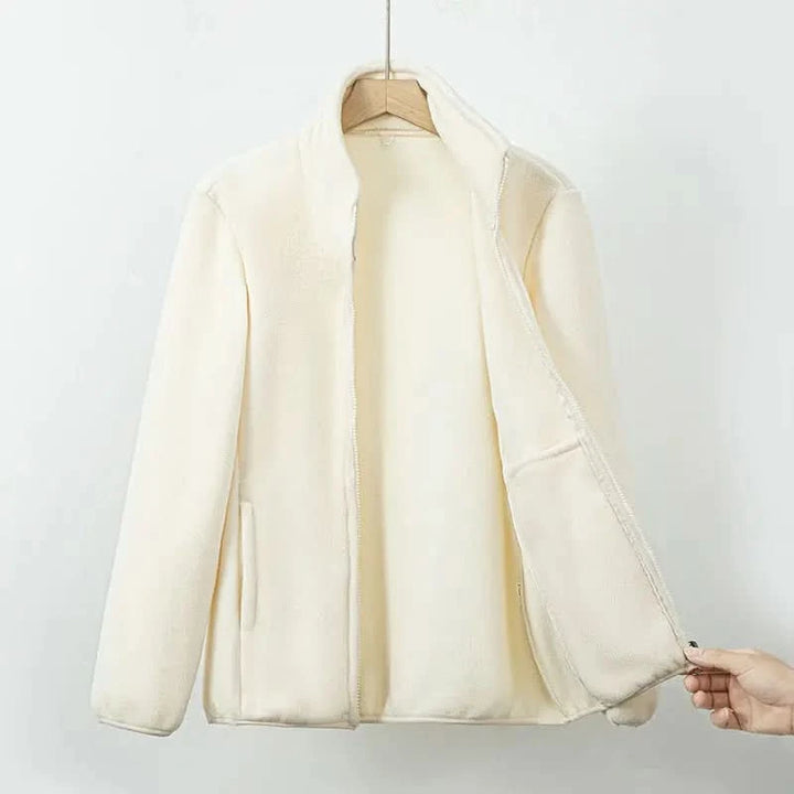 Elowen | Soft Fleece Zip Up Jacket 