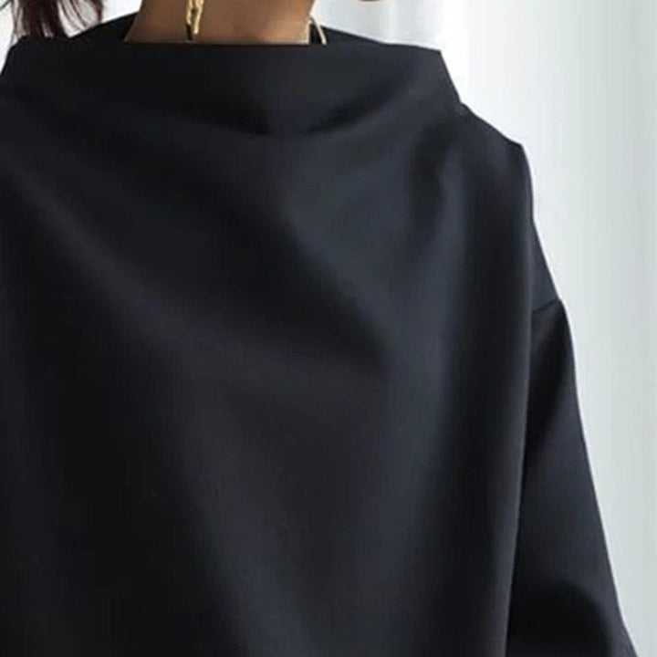 Isolde | Elegant High Neck Pullover 