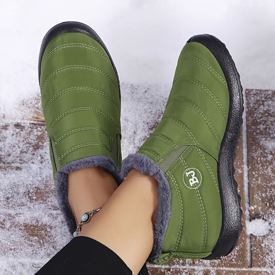 Corvella | Cozy Winter Slip-On Boots 