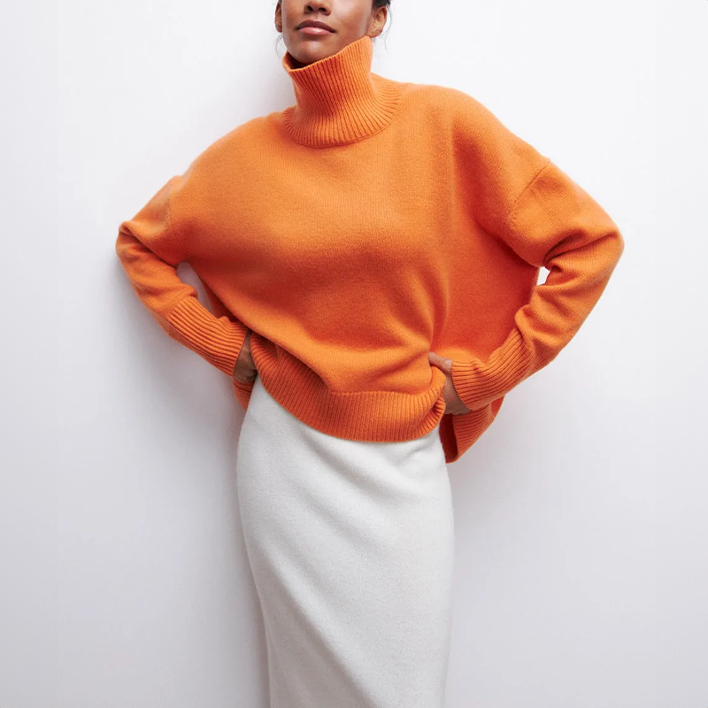 Harper | Classic Knit Turtleneck Sweater
