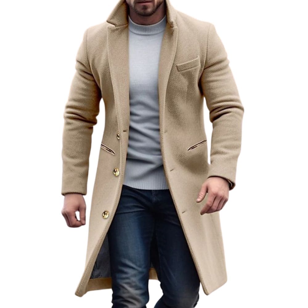 Classic Men's Jacket with Buttons