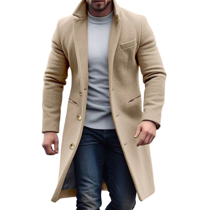 Classic Men's Jacket with Buttons