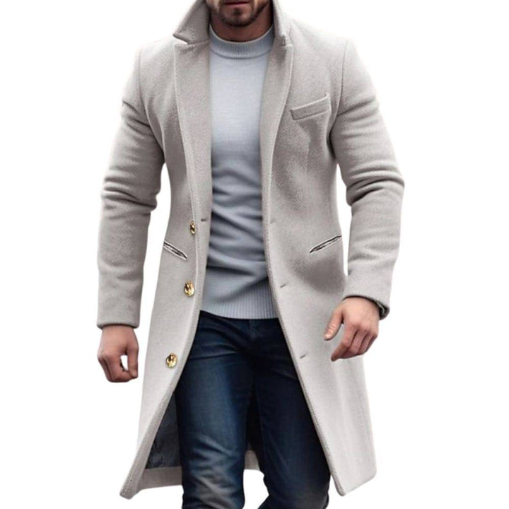 Classic Men's Jacket with Buttons