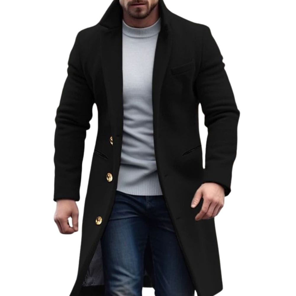 Classic Men's Jacket with Buttons