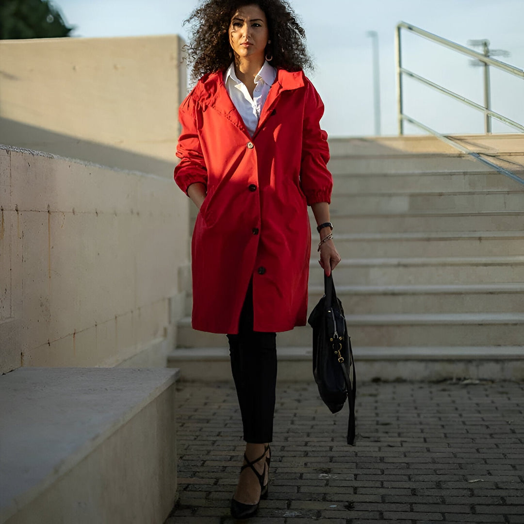 Stylish Women's Trench Coat - Timeless &amp; Elegant 