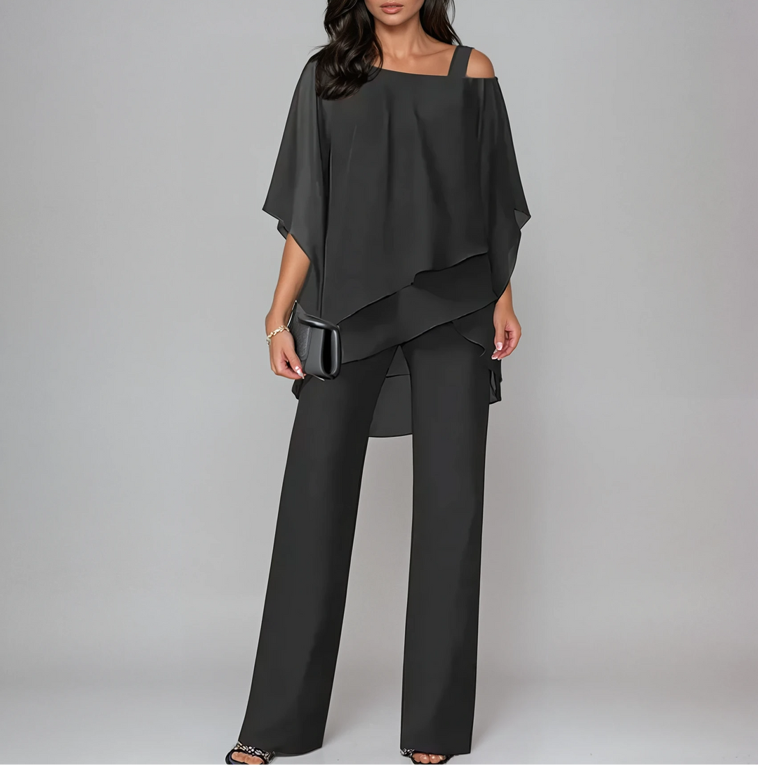 Elandra | Elegant Two-Piece Layered Set