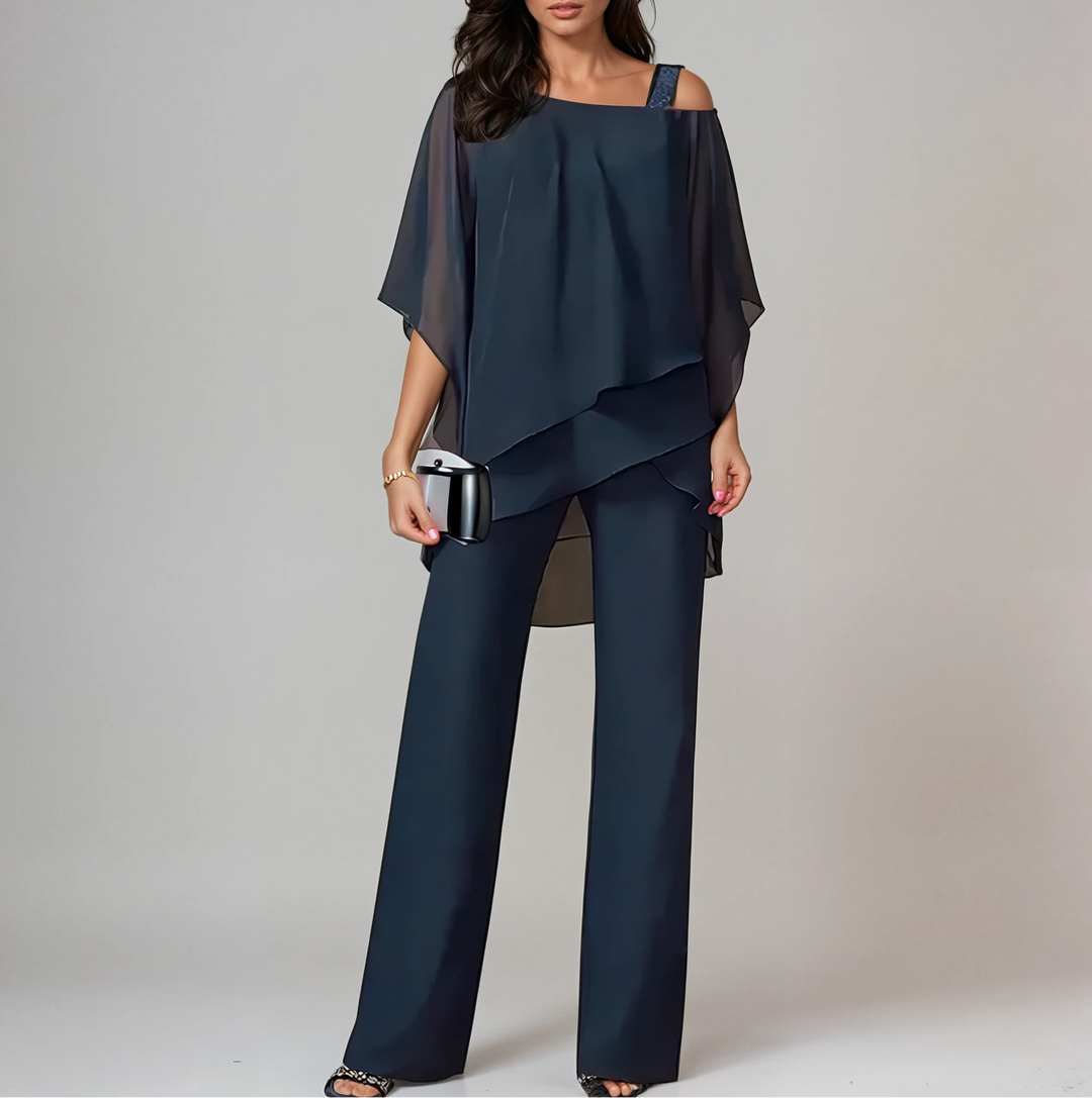 Elandra | Elegant Two-Piece Layered Set